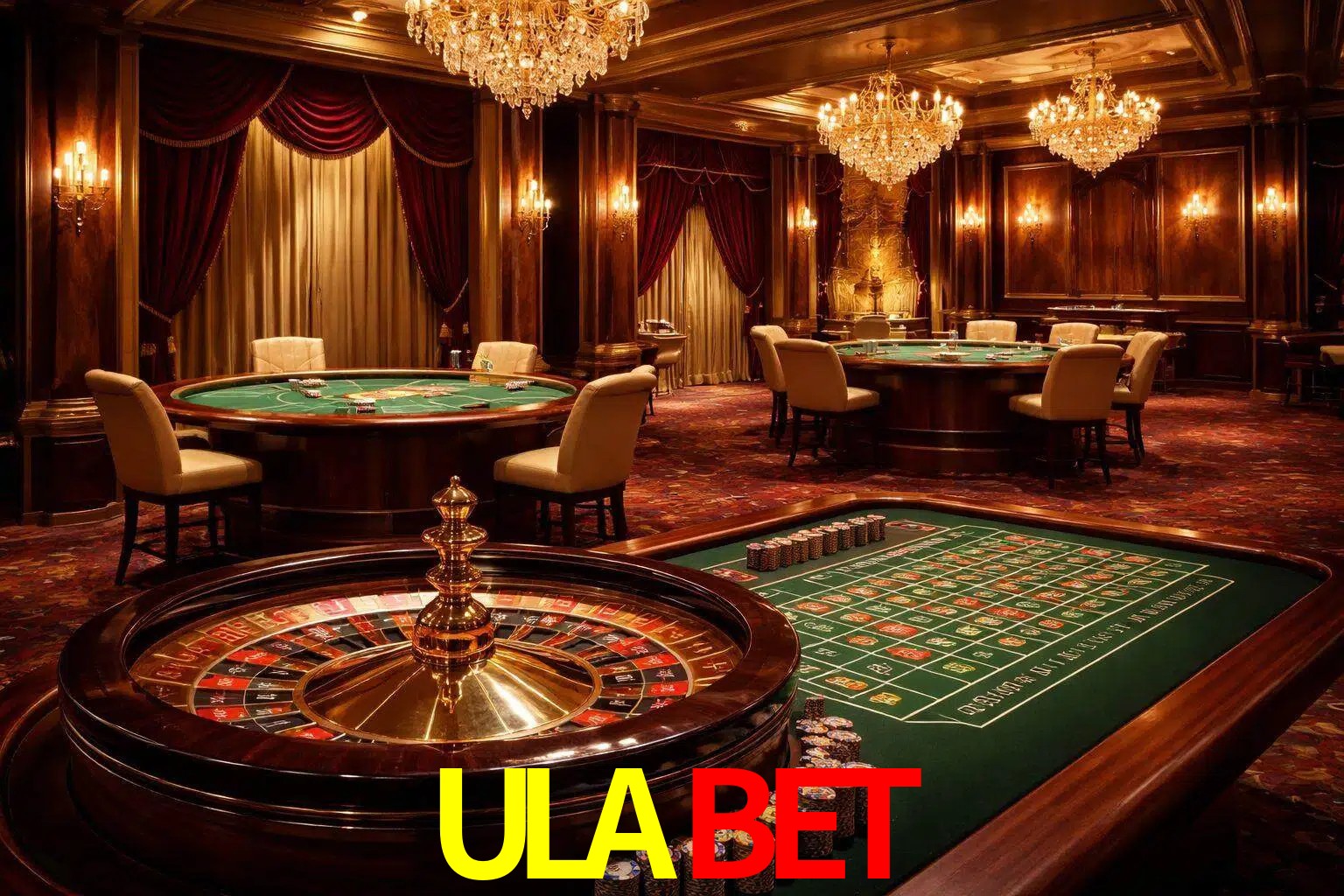 Una escena premium de mesa de casino en vivo con cartas, elementos de ruleta y un ambiente pulido de estudio de transmisión.